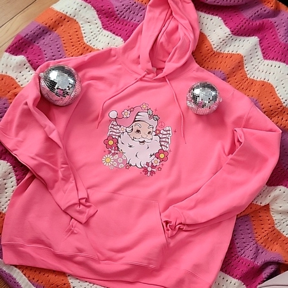 Retro Santa hoodie - Picture 2 of 6